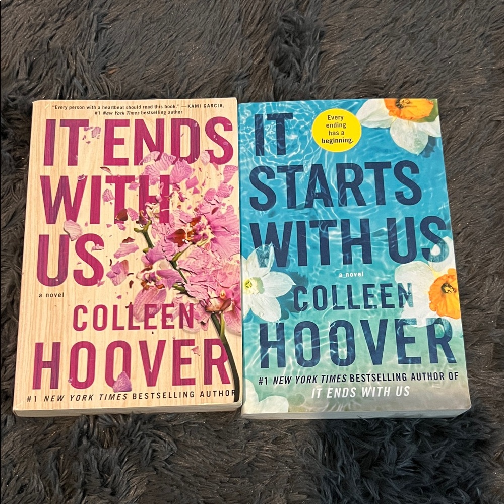 Romance Book Duo - Pink & Blue Covers